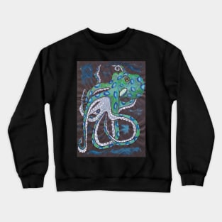 Blue-ringed Octopus Crewneck Sweatshirt